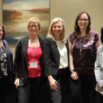 From left: Charmaine Hammond, Pamela Chatry, Maggie Langrick, Megan Stacey, and Jesmine Cham